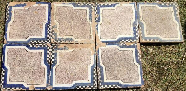 19th century Italian tiles