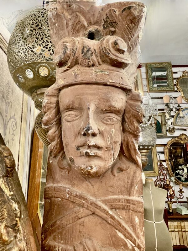 Carved wood,19th century Pharmacy sign. (Italian) - Image 2