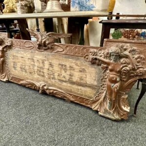 Carved wood,19th century Pharmacy sign. (Italian)