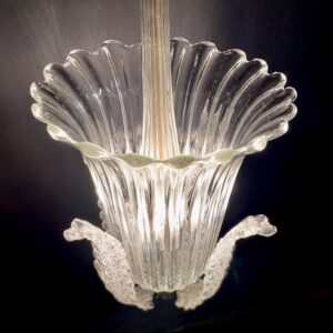 Impressive Italian designer light by Barovier and Toso.(circa 1940)