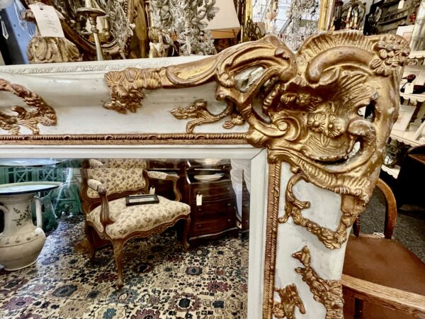Victorian Frame mirror. - Image 4