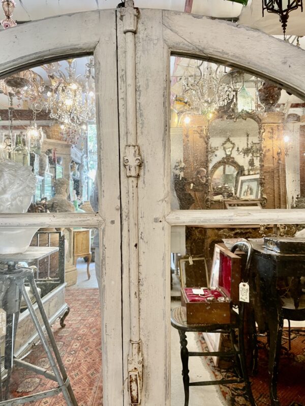 Pair of Industrial window mirrors (circa 1900)(NHP) - Image 3