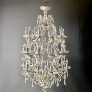 Large impressive Marie Therese chandelier with 30 lights.