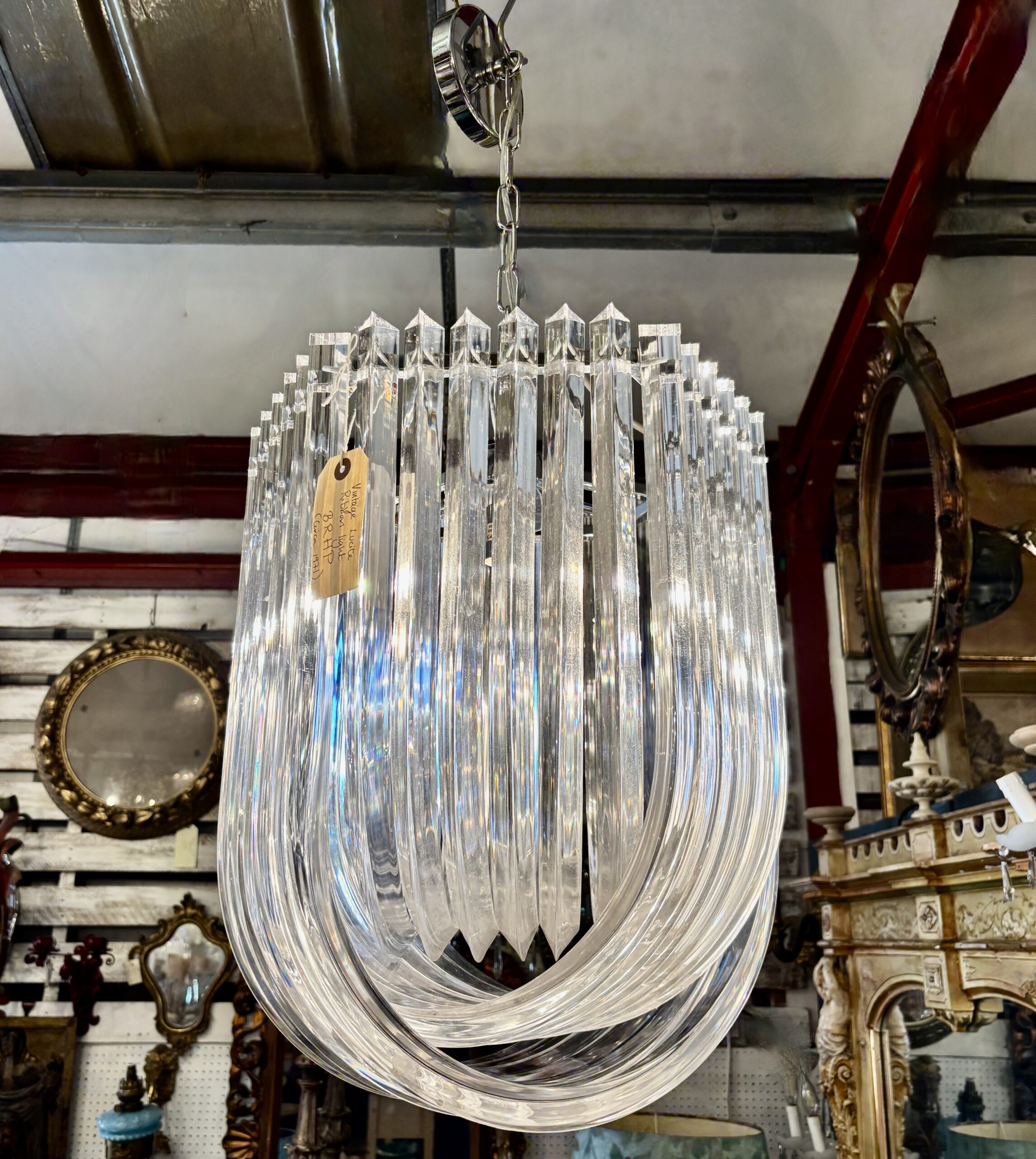 Retro Ribbon light. In Acrylic( After Vennini)(BRHP) - Image 3