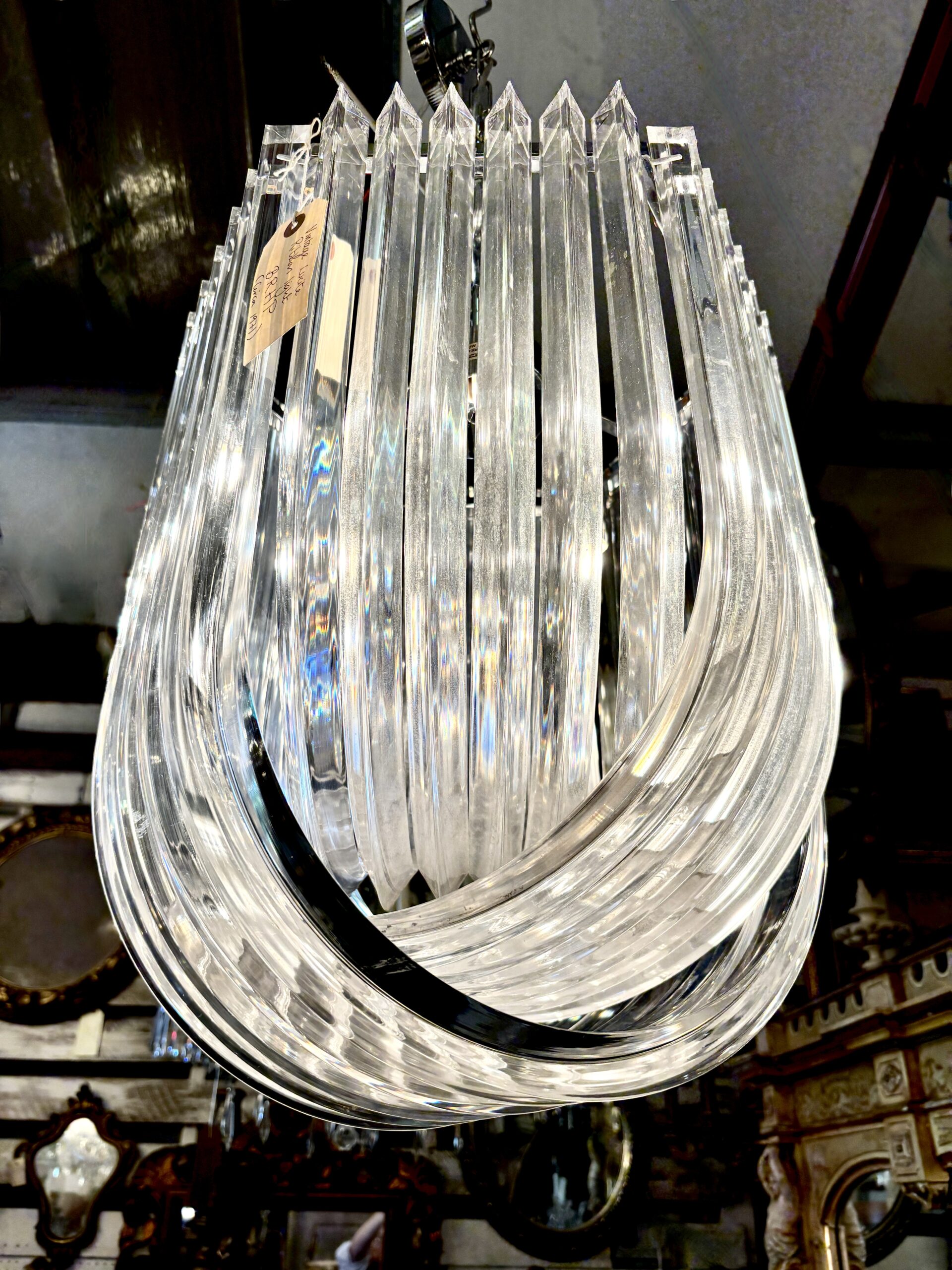 Retro Ribbon light. In Acrylic( After Vennini)(BRHP) - Image 2