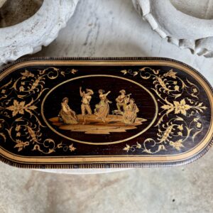 Italian 19th Century Sorrento Ware Olivewood Box