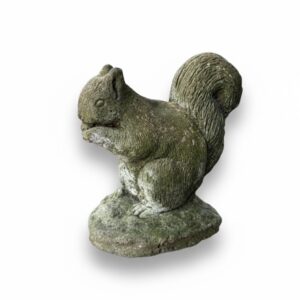Vintage Stone Cast Squirrel (NP)
