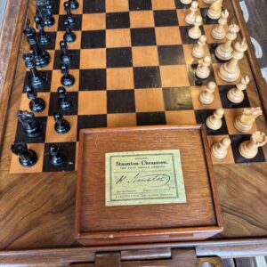 The Staunton Chess set ( circa 1880)