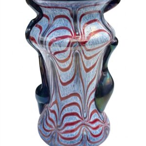 Venetian, Murano 'Iridato ' glass vase, signed by Sergio Rossi 20.5 cm (8" )high approx(IPP)