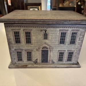 Victorian box decoupaged and hand painted by artist Liz Da Costa.